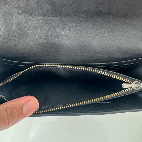 Coach Iridescent Multicolor Genuine Leather Clutch / Large Wallet - Picture 7 of 14